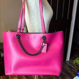 Coach Leather Tote